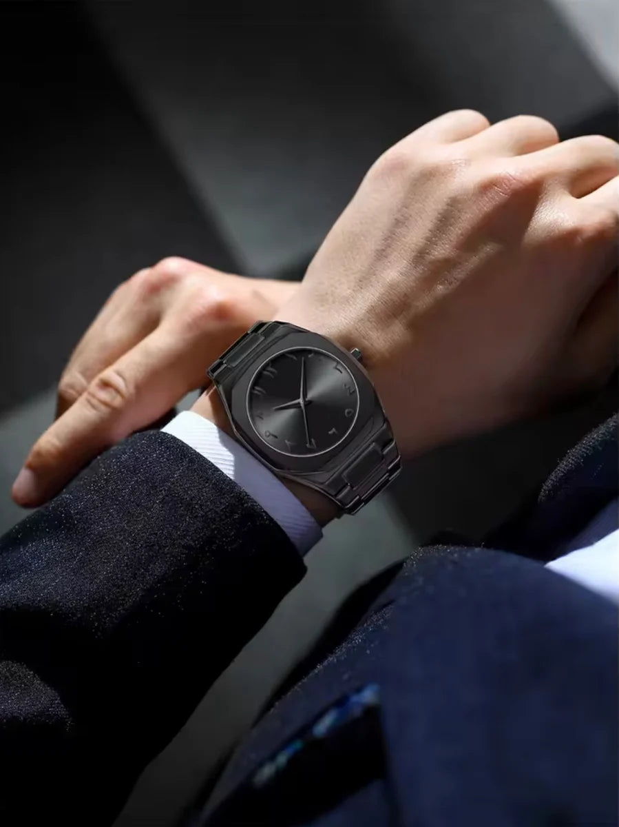 Stainless Steel Arabic Watch