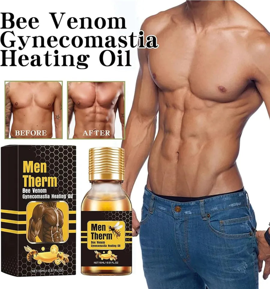 Men Therm - Bee Venom Gynecomastia Heating Oil