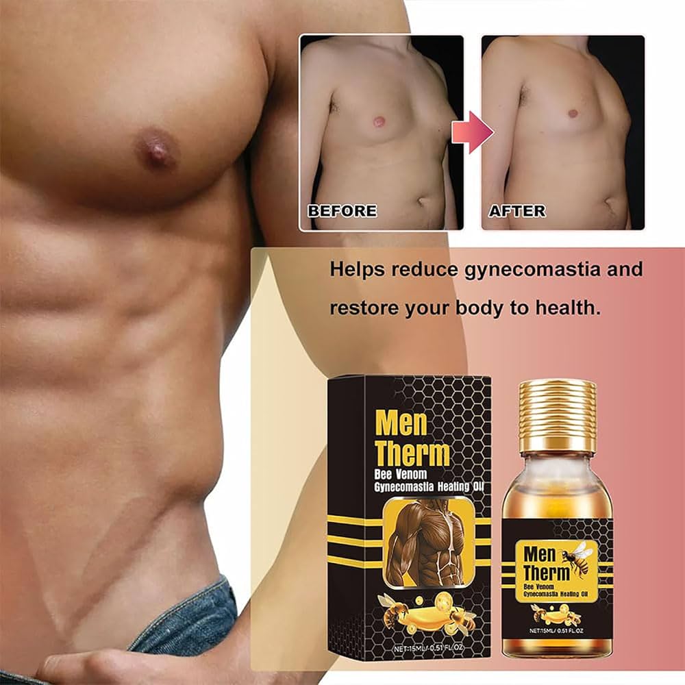 Men Therm - Bee Venom Gynecomastia Heating Oil