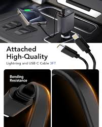 Hoco - 4-in-1 Car Charger