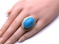 Turquoise Crystal Ring