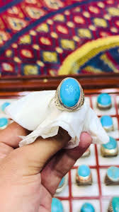 Turquoise Crystal Ring